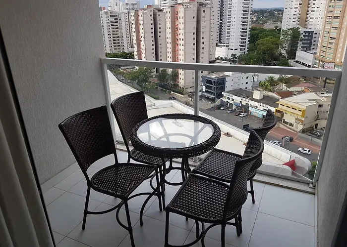 Flat Mobiliado Em Regiao Nobre De Goiania