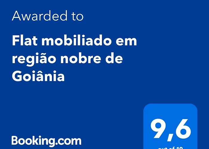 Flat Mobiliado Em Regiao Nobre De Goiania