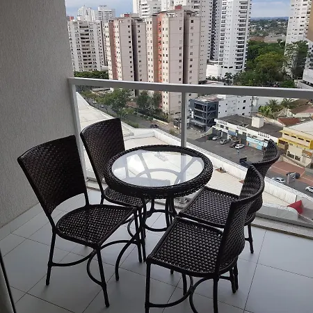Flat mobiliado em região nobre de Goiânia Exterior foto